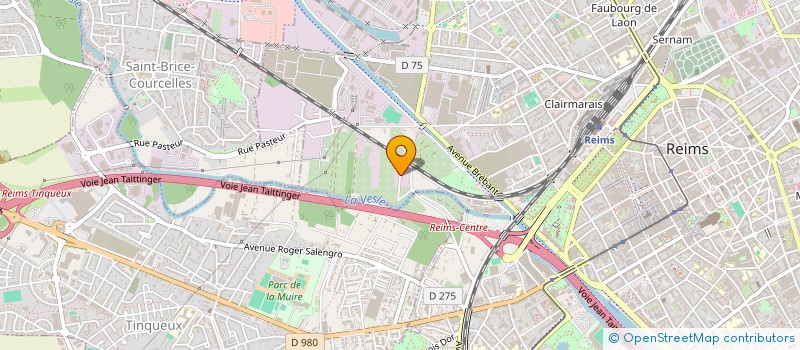 localisation de l'entreprise MADAME MARIE-FRANCE FREYBERGER  REIMS