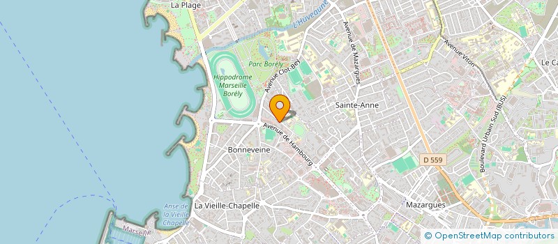 localisation de l'entreprise MADAME MARIE-FRANCE GAFFORI à MARSEILLE 8EME