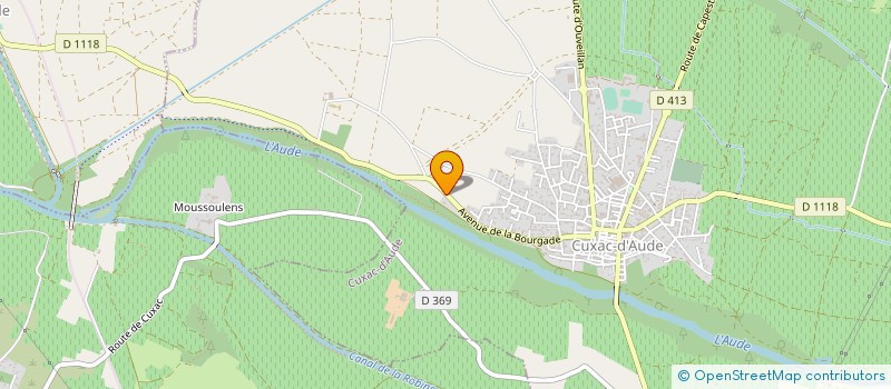 localisation de l'entreprise MADAME MARIE-FRANCE GAYDA  CUXAC-D'AUDE