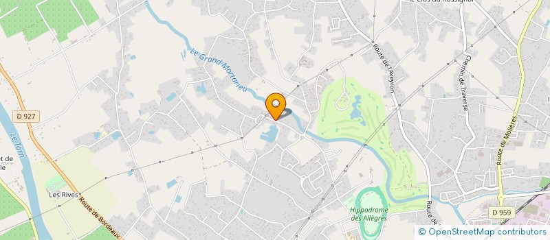 localisation de l'entreprise MADAME MARIE-FRANCE GENDRE  MONTAUBAN