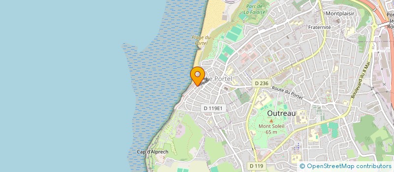 localisation de l'entreprise MADAME MARIE-FRANCE GIBSON  LE PORTEL