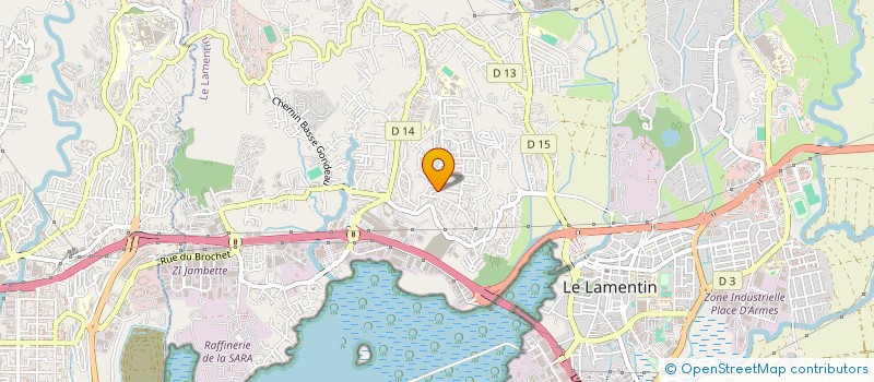 localisation de l'entreprise MADAME MARIE-FRANCE GLOMBARD à LE LAMENTIN