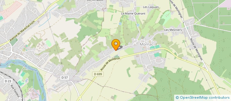 localisation de l'entreprise MADAME MARIE-FRANCE GUILLEN à MORNAC
