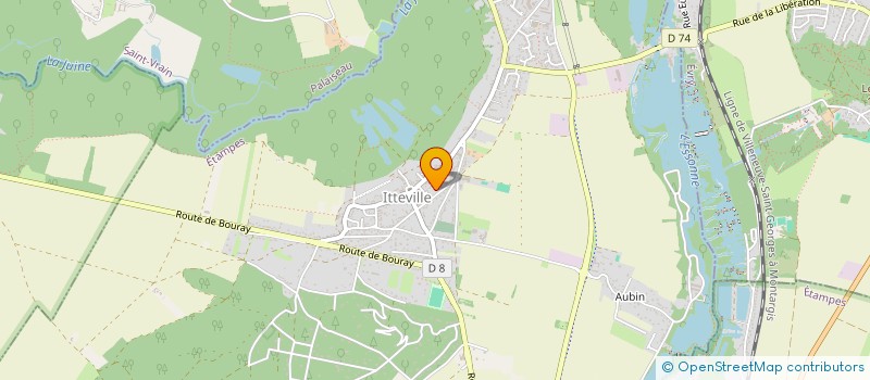 localisation de l'entreprise MADAME MARIE-FRANCE GUILLOUX  ITTEVILLE