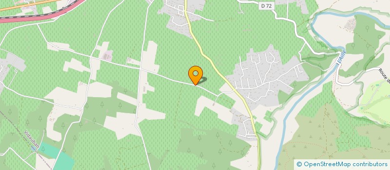 localisation de l'entreprise MADAME MARIE-FRANCE HOLVOET  VIDAUBAN