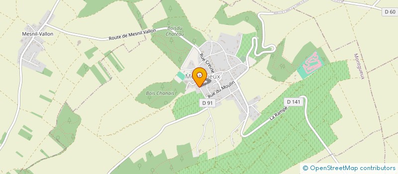 localisation de l'entreprise MADAME MARIE FRANCE JOLY  MACEY