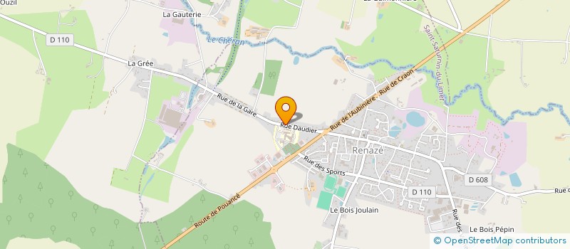 localisation de l'entreprise MADAME MARIE FRANCE KISTAPEN  RENAZE