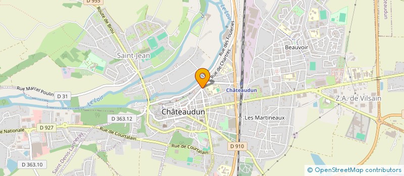 localisation de l'entreprise MADAME MARIE FRANCE LANGE à CHATEAUDUN