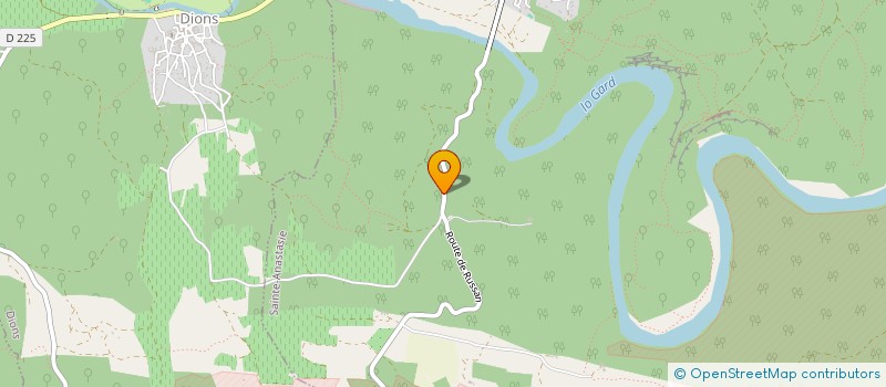 localisation de l'entreprise MADAME MARIE-FRANCE LOUISIN  SAINTE-ANASTASIE