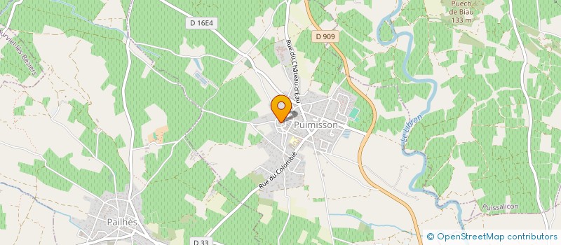 localisation de l'entreprise MADAME MARIE-FRANCE LUBAC  LAURENS