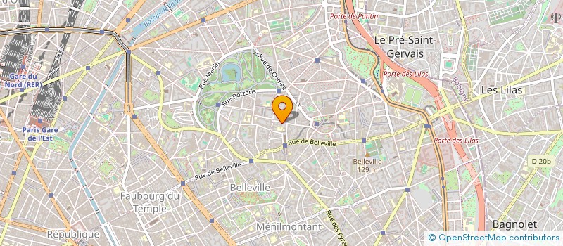 localisation de l'entreprise MADAME MARIE FRANCE MARAND  PARIS