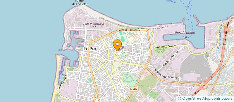 localisation de l'entreprise MADAME MARIE FRANCE MARIANNE à LE PORT