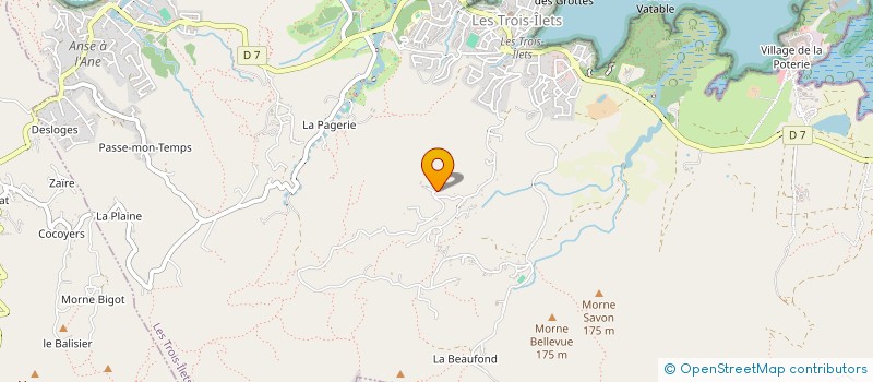 localisation de l'entreprise MADAME MARIE-FRANCE MATCHIONA à LES TROIS-ILETS