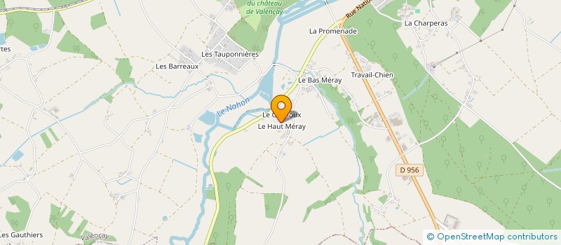 localisation de l'entreprise MADAME MARIE-FRANCE MATHIEU à VALENCAY