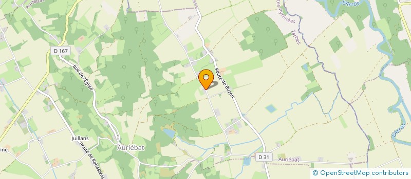 localisation de l'entreprise MADAME MARIE-FRANCE MOLONGUET  AURIEBAT