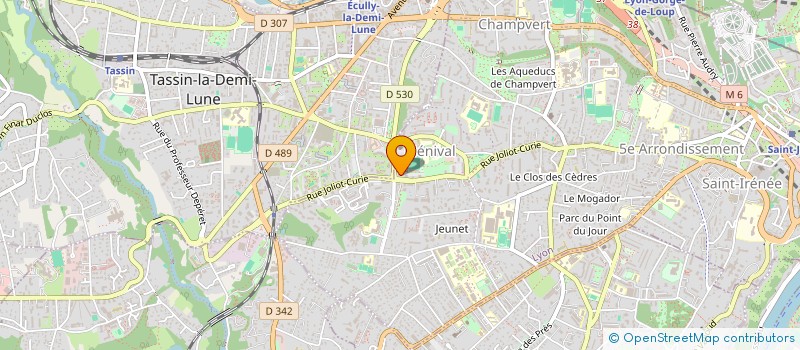 localisation de l'entreprise MADAME MARIE FRANCE NDJON à LYON