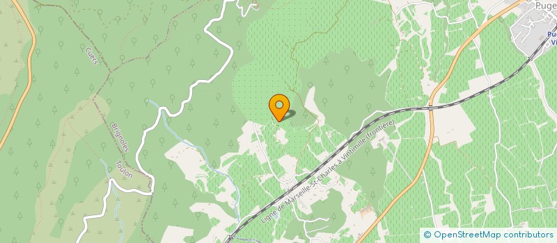 localisation de l'entreprise MADAME MARIE FRANCE NOURRY  PUGET-VILLE