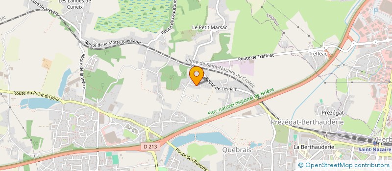 localisation de l'entreprise MADAME MARIE-FRANCE OLIVAUD  SAINT-NAZAIRE