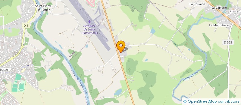 localisation de l'entreprise MADAME MARIE-FRANCE ORAIN  ENTRAMMES