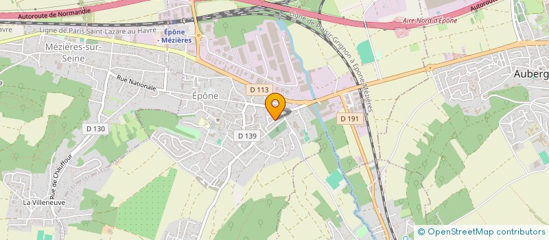 localisation de l'entreprise MADAME MARIE-FRANCE OUDAILLE à EPONE