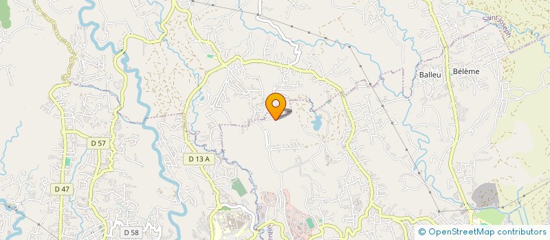 localisation de l'entreprise MADAME MARIE-FRANCE PALIX  LE LAMENTIN