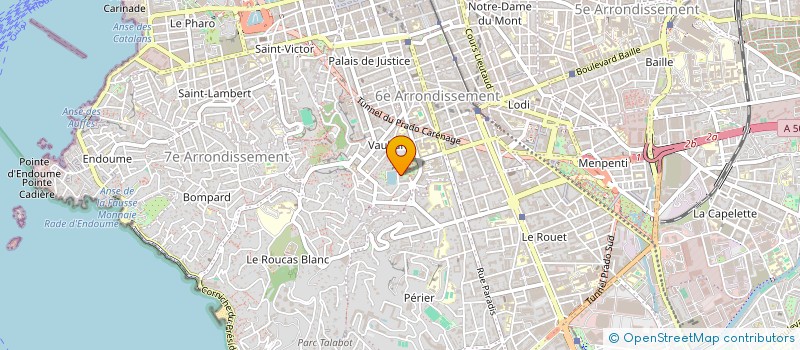 localisation de l'entreprise MADAME MARIE FRANCE PARASCANDOLA à MARSEILLE
