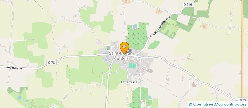 localisation de l'entreprise MADAME MARIE-FRANCE PERDREAU à SEGRE-EN-ANJOU BLEU