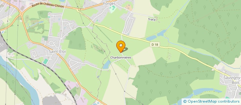 localisation de l'entreprise MADAME MARIE-FRANCE RATTIER  SAUVIGNY-LES-BOIS