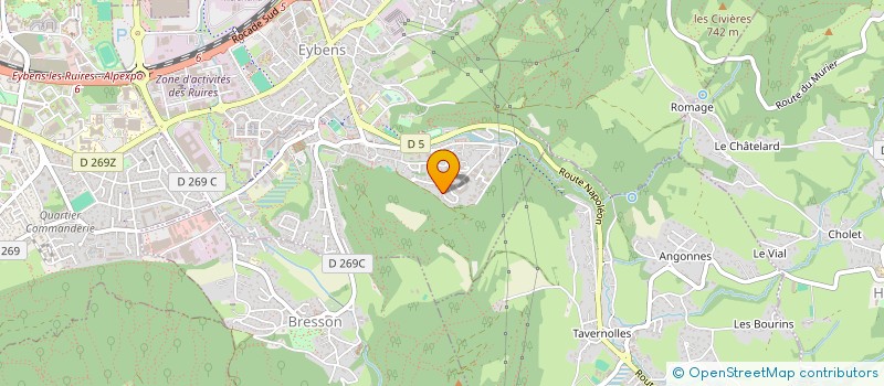 localisation de l'entreprise MADAME MARIE-FRANCE RIJO  EYBENS