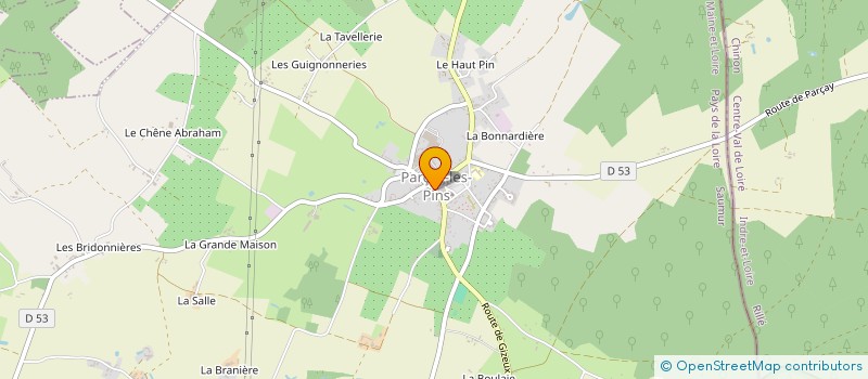 localisation de l'entreprise MADAME MARIE-FRANCE ROUAULT  NOYANT-VILLAGES