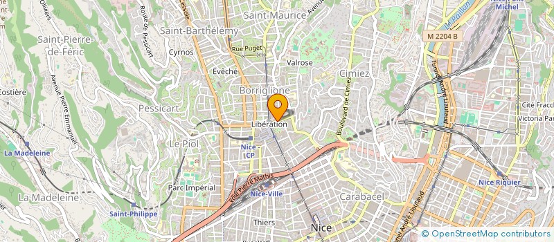 localisation de l'entreprise MADAME MARIE-FRANCE RUBIRA  NICE