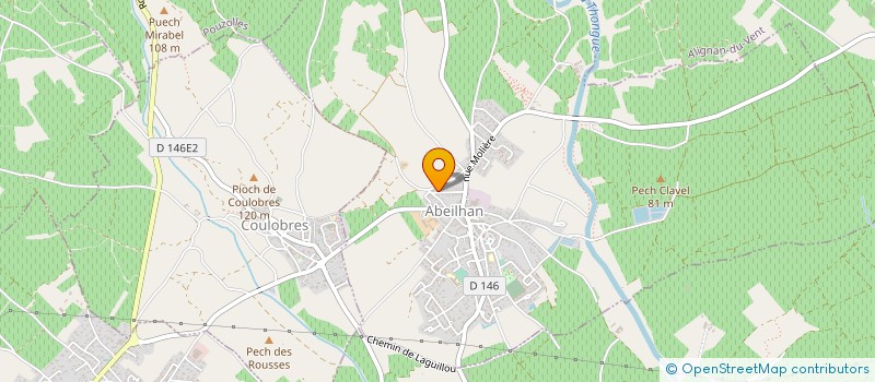 localisation de l'entreprise MADAME MARIE-FRANCE RUIZ  ABEILHAN