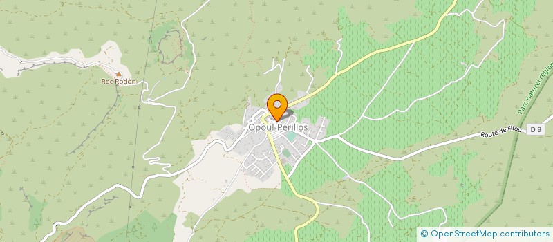 localisation de l'entreprise MADAME MARIE-FRANCE SERRES  OPOUL-PERILLOS