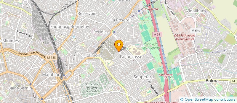localisation de l'entreprise MADAME MARIE-FRANCE SIRONI à TOULOUSE