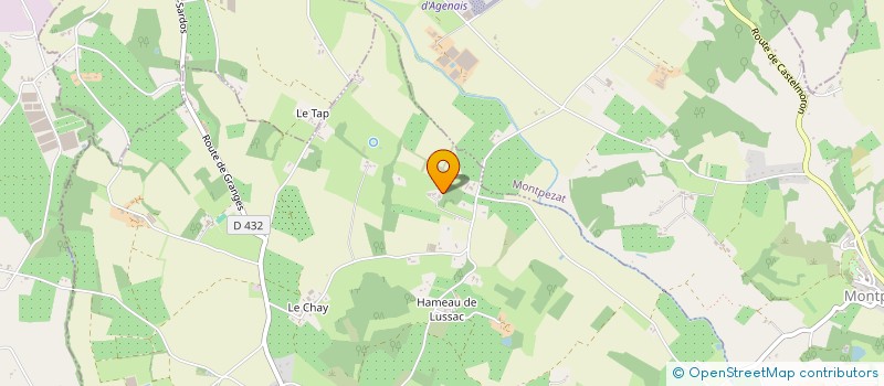 localisation de l'entreprise MADAME MARIE-FRANCE SORESSI  SAINT-SARDOS