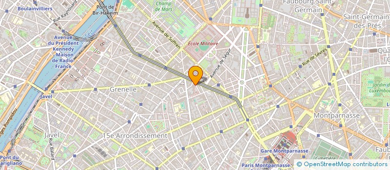 localisation de l'entreprise MADAME MARIE-FRANCE TOUSSAINT  PARIS