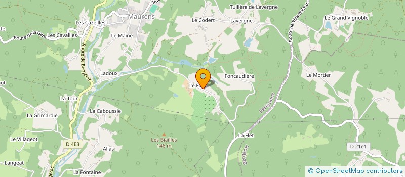 localisation de l'entreprise MADAME MARIE-FRANCE TRONCHE  EYRAUD-CREMPSE-MAURENS