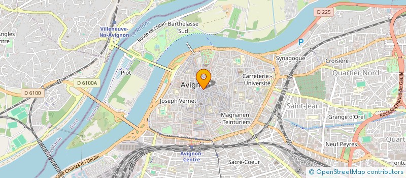 localisation de l'entreprise MADAME MARIE-FRANCE VALENCAK  AVIGNON