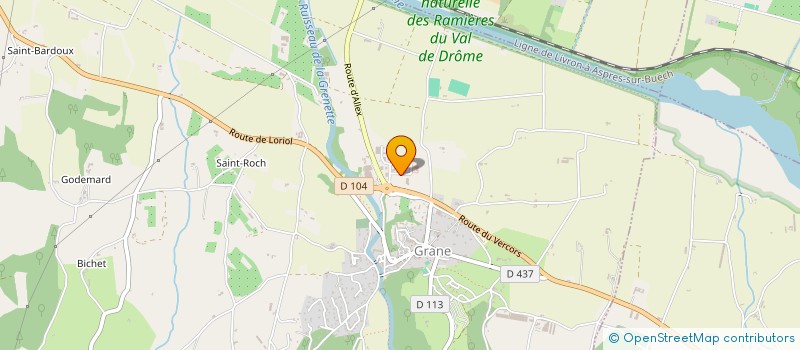 localisation de l'entreprise MADAME MARIE-FRANCE VERNET à COBONNE