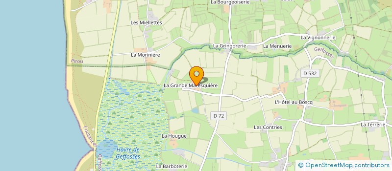 localisation de l'entreprise MADAME MARIE-FRANCE VILLEDIEU à GEFFOSSES