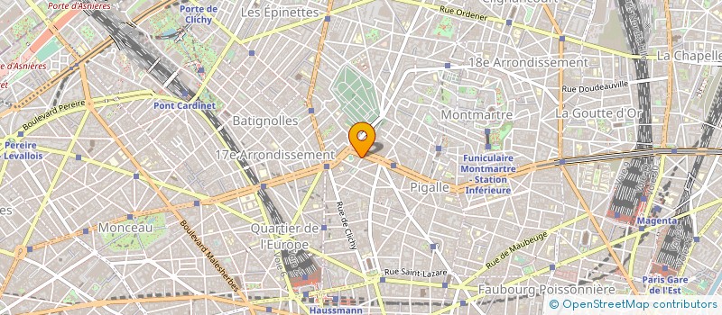 localisation de l'entreprise MADAME MARIE FRANCOIS  PARIS