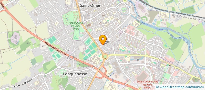 localisation de l'entreprise MADAME MARIE-FRANCOISE ARDUSER  SAINT-OMER