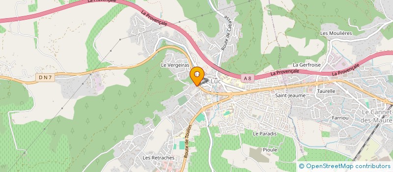 localisation de l'entreprise MADAME MARIE-FRANCOISE AUDEMARD à FLASSANS-SUR-ISSOLE