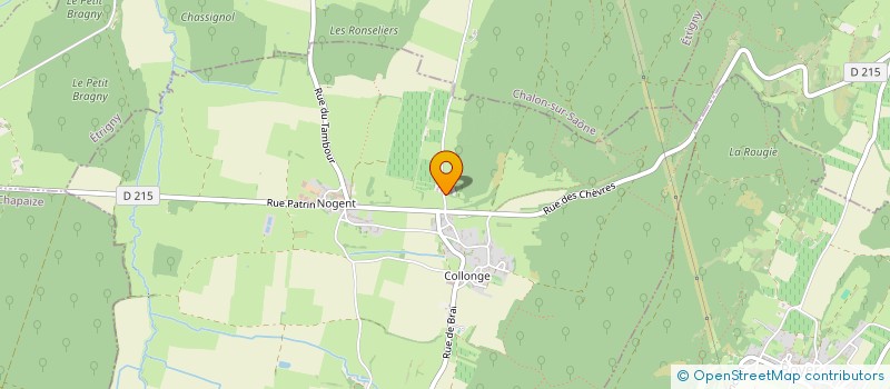 localisation de l'entreprise MADAME MARIE-FRANCOISE BARRAUD  OZENAY