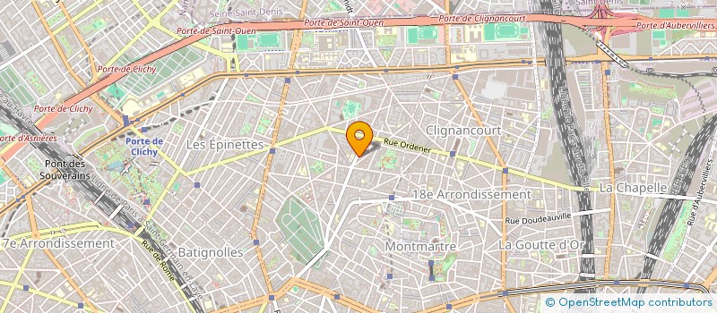 localisation de l'entreprise MADAME MARIE-FRANCOISE BECAM  PARIS