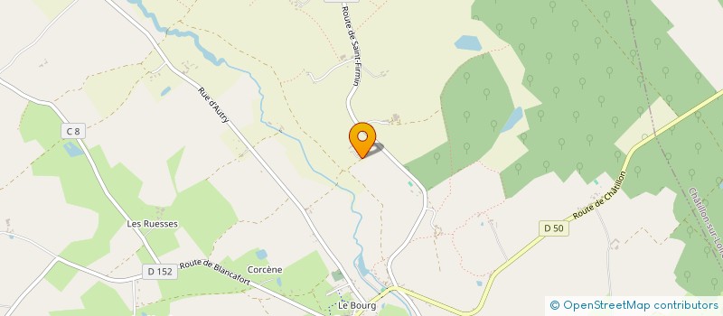 localisation de l'entreprise MADAME MARIE-FRANCOISE BERGERAT  CERNOY-EN-BERRY