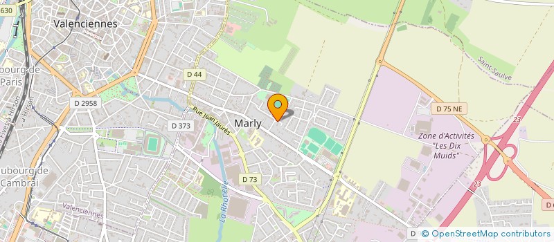 localisation de l'entreprise MADAME MARIE-FRANCOISE BERTRAND  MARLY