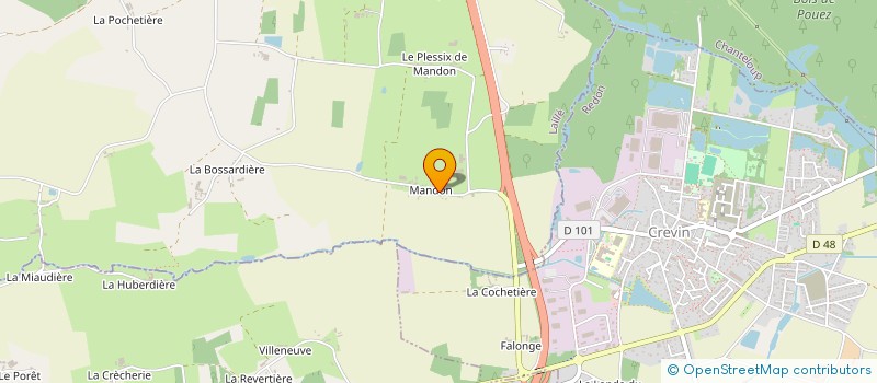 localisation de l'entreprise MADAME MARIE-FRANCOISE BEZIER  LAILLE