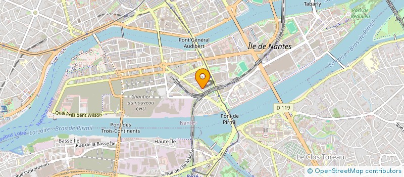 localisation de l'entreprise MADAME MARIE-FRANCOISE BUSSON  NANTES