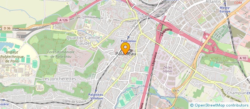 localisation de l'entreprise MADAME MARIE-FRANCOISE CAPUS à PALAISEAU